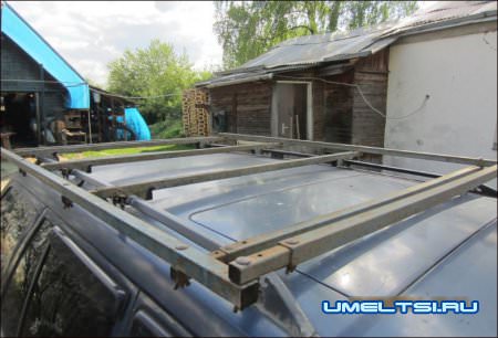 Багажник на крышу автомобиля своими руками