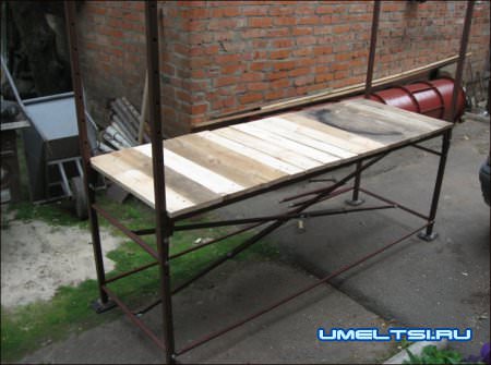 Строительные леса своими руками