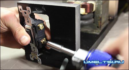 установка трансформатора сварочного аппарата