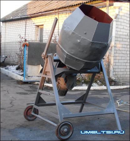 бетономешалка своими руками