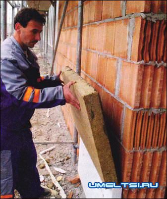 укладка утеплителя