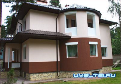 после нанесения нужно покрасить, то для акриловых штукатурок подойдут акриловые и латексные краски