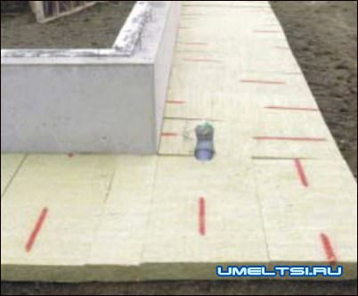 теплоизоляция отмостки