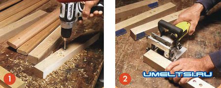 Скамейка садовая своими руками ход работ