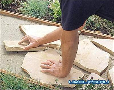 дорожка с плитняка раскладка вапняка дорожка с плитняка раскладка вапняка