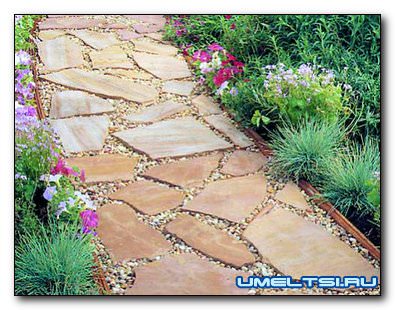 дорожка с плитняка своими руками дорожка с плитняка своими руками