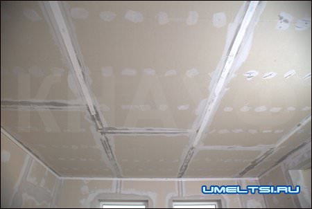 Подвесной потолок из гипсокартона Подвесной потолок из гипсокартона