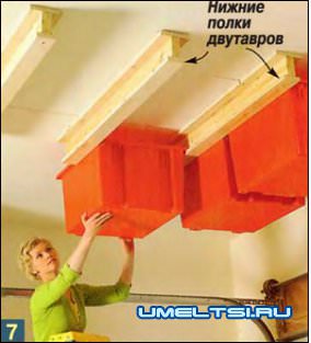 склад под потолком