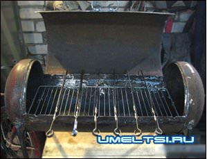 мангал из газового баллона мангал из газового баллона