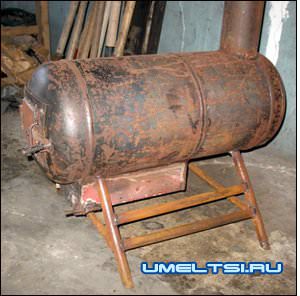 буржуйка из газового баллона буржуйка из газового баллона