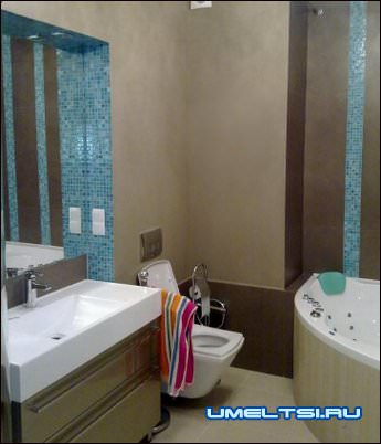 Мозаичное панно в ванную