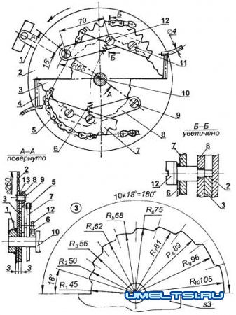 На одной звездочке много скоростей