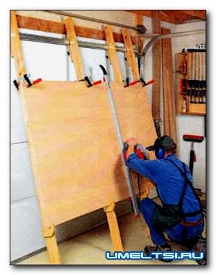 Самодельный вертикальный форматно-раскроечный станок