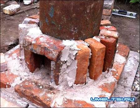 Выкладываем кирпич