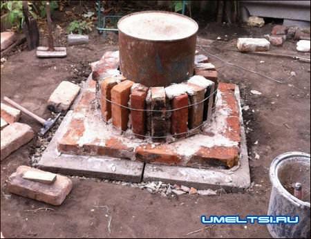 Выкладываем кирпич