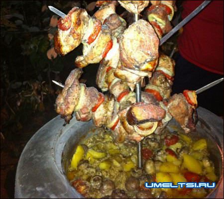 "Елочка" для тандыра