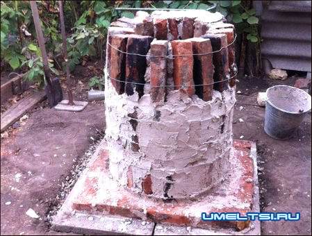 Выкладываем кирпич