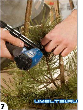 изготовления новогодней елки