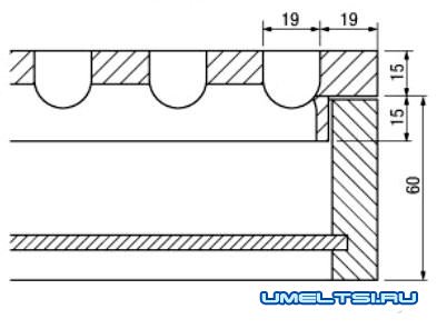 Разделочная доска своими руками чертеж