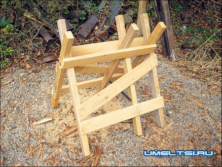 Раскладной козел своими руками Раскладной козел своими руками