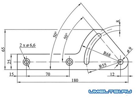 чертеж скребок чертеж скребок
