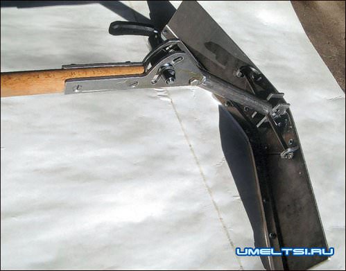 Скребок для снега своими руками фото Скребок для снега своими руками фото