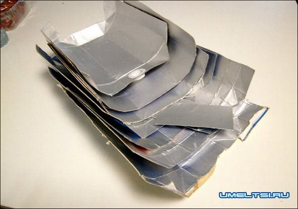 светильник с тетра упаковки