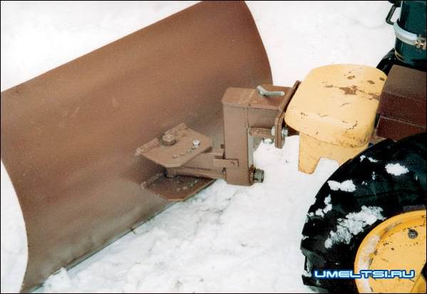 ковш для мотоблока своими руками