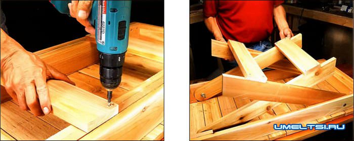 последовательность работы по изготовлению столика