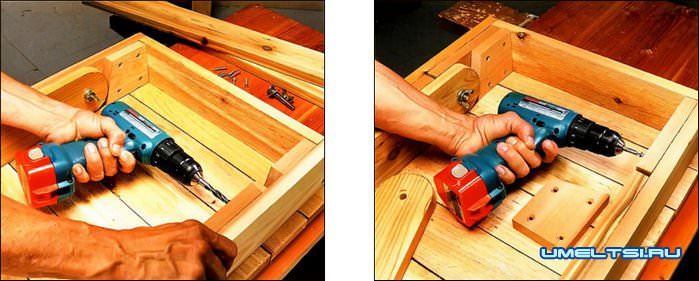 последовательность работы по изготовлению столика