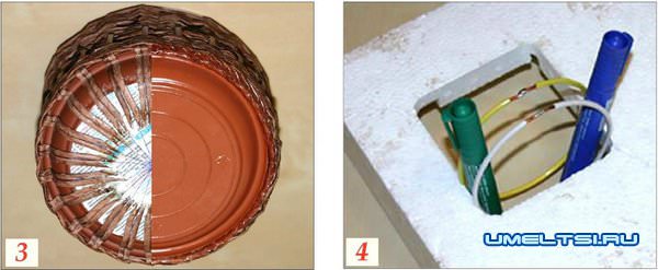 Кашпо-велосипед своими руками