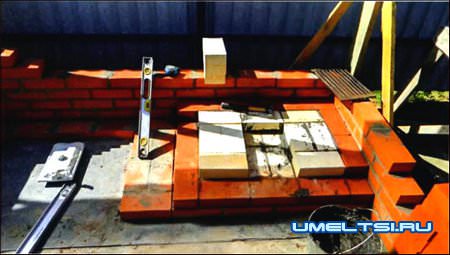 комплекс барбекю ход работ