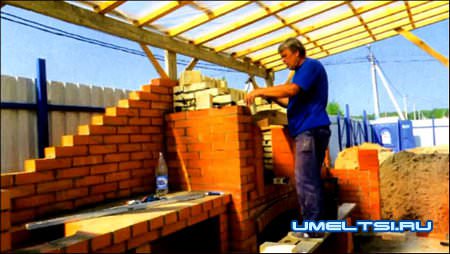 комплекс барбекю ход работ