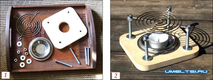 Самодельная горелка для кружки ход работ