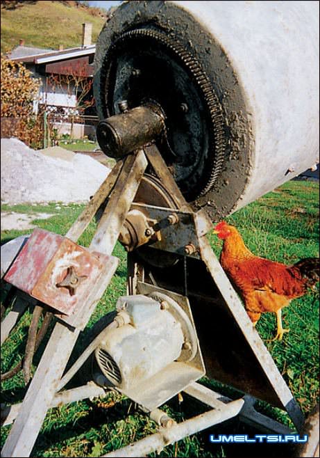 Бетоносмеситель своими руками