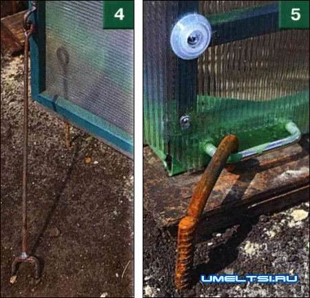 Творческая доработка теплицы