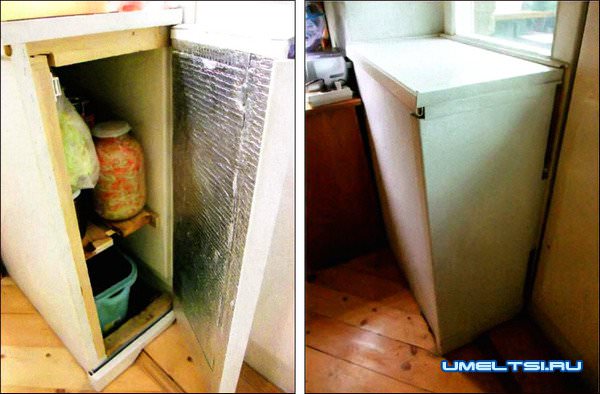 Мини-кладовка для домашних заготовок