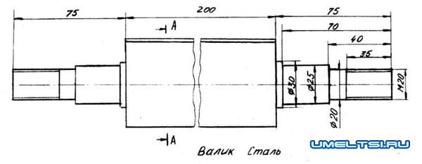 деревообрабатывающий станок чертеж