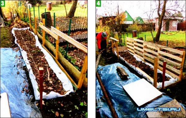 Высокие грядки-ход работ Высокие грядки-ход работ