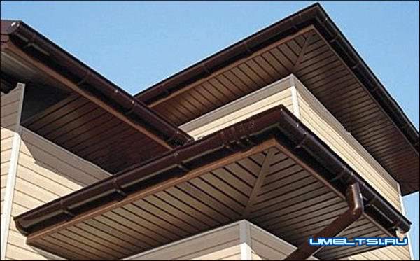 Подшивка карниза крыши Подшивка карниза крыши
