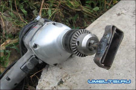 Бетономешалка своими руками с приводом от дрель-миксера