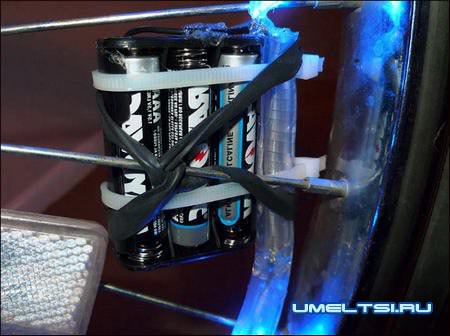 Подсветка колес велосипеда Подсветка колес велосипеда