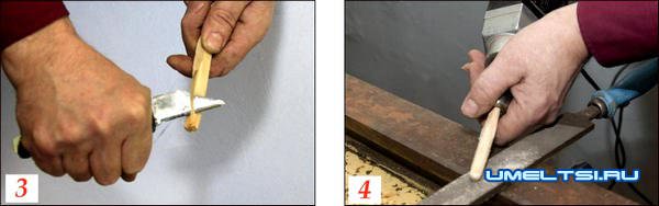 угловая полочка ход работ