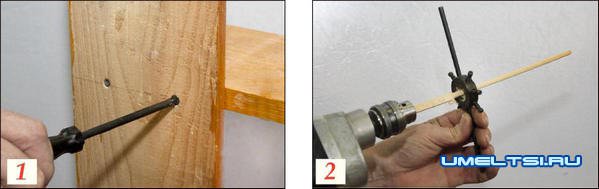 угловая полочка ход работ