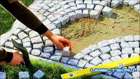 Дорожки из природного камня Дорожки из природного камня