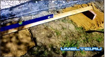 Фундамент под небольшие постройки