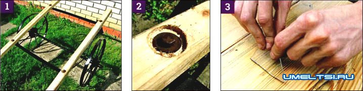 Реставрация ручной телеги