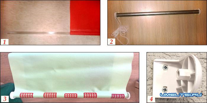 Рулонные шторы мастер-класс