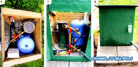 Устройство напорного водопровода