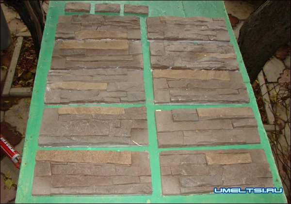 Форма для искусственного камня